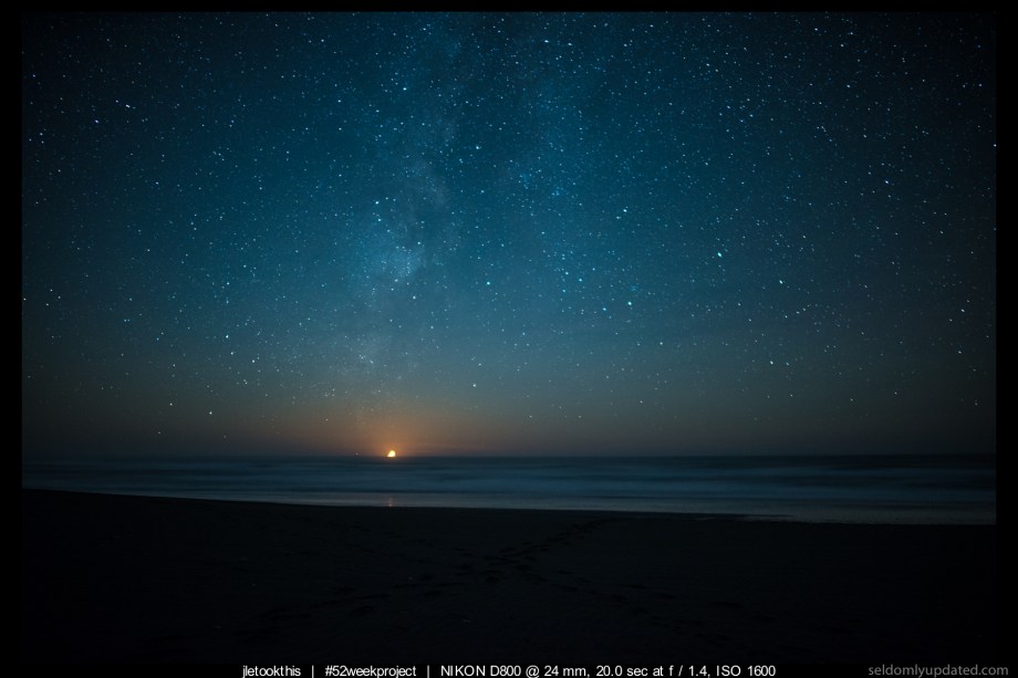 52WP-W24 Gold Bluffs Moonset