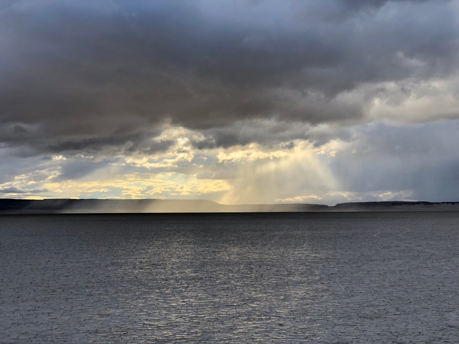 Alvord Desert showers